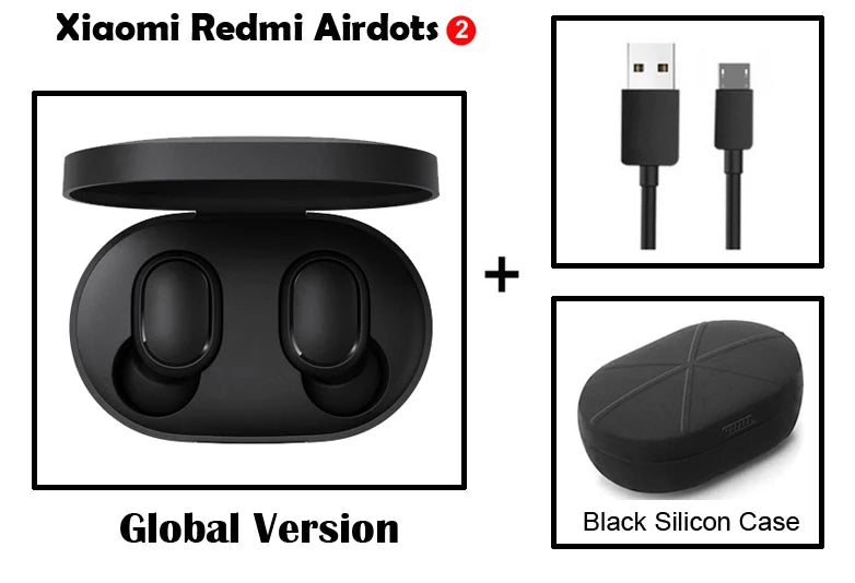 Original Xiaomi Redmi Airdots 2 TWS Bluetooth 5.0 Wireless Earphone