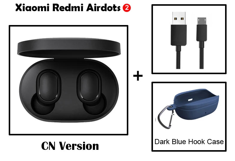 Original Xiaomi Redmi Airdots 2 TWS Bluetooth 5.0 Wireless Earphone