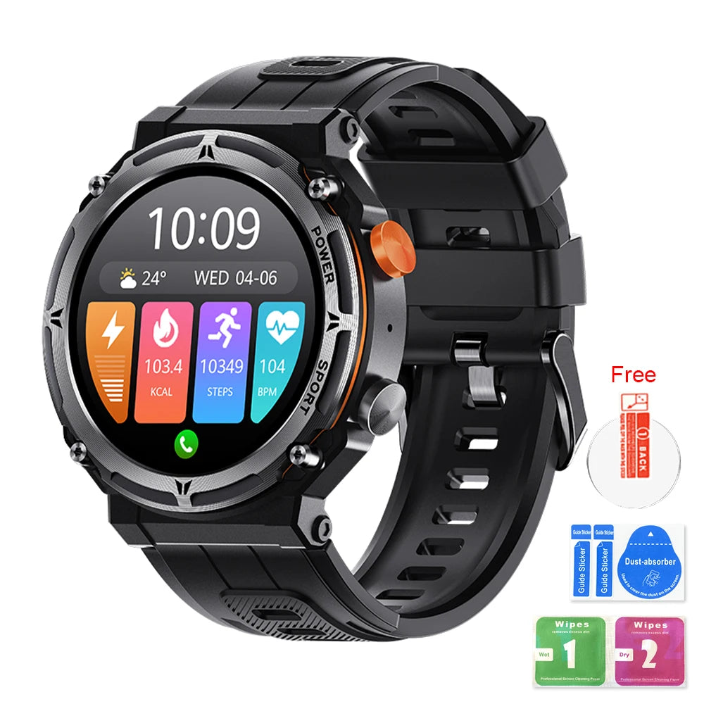 2024 C21 Pro 410mah Battery Waterproof Smart Watch for Men