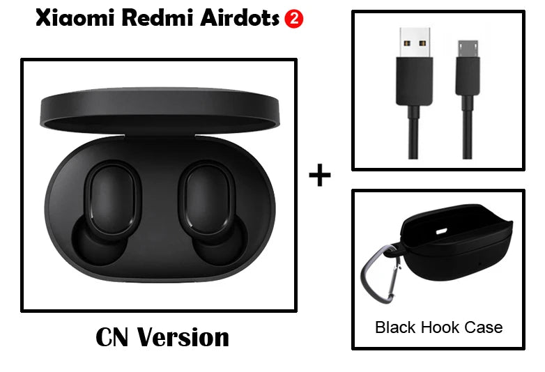 Original Xiaomi Redmi Airdots 2 TWS Bluetooth 5.0 Wireless Earphone