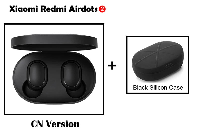 Original Xiaomi Redmi Airdots 2 TWS Bluetooth 5.0 Wireless Earphone