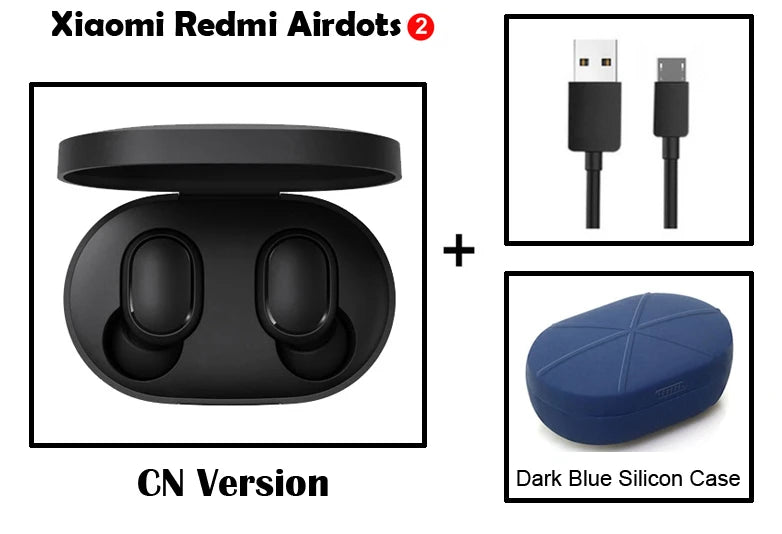 Original Xiaomi Redmi Airdots 2 TWS Bluetooth 5.0 Wireless Earphone