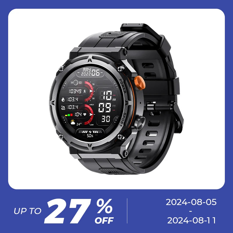 2024 C21 Pro 410mah Battery Waterproof Smart Watch for Men