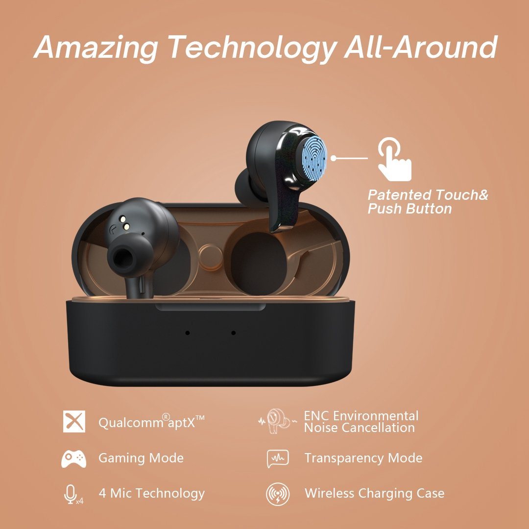 Firefly Vintage - Bluetooth 5.2 Wireless Earbuds