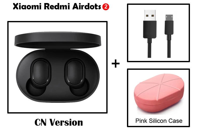 Original Xiaomi Redmi Airdots 2 TWS Bluetooth 5.0 Wireless Earphone